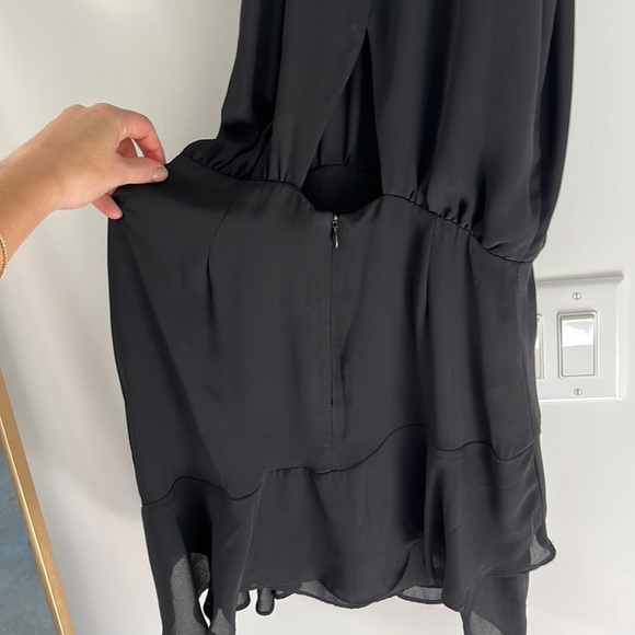 Krisa Halter Ruffle Mini Dress - Picture 4 of 7